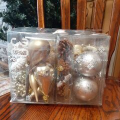 クリスマスツリー&オーナメント　セットの画像