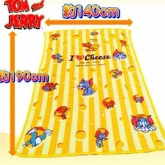 トムとジェリー大判毛布の画像