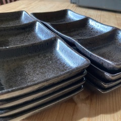 3つ仕切り長皿の画像