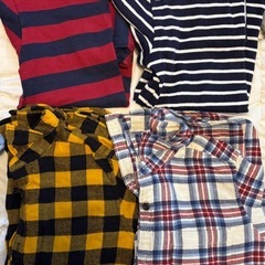 男の子　秋冬服12点　綺麗汚れない 130-140cm 12点の画像