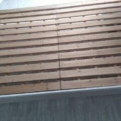 札幌市近郊の方限定！送料無料！セミダブルすのこベッドの画像