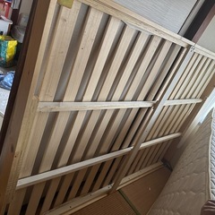 すのこベッド【ダブル】の画像