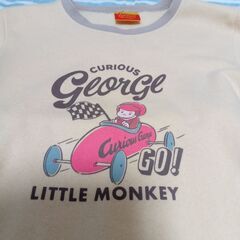 パジャマ　おさるのジョージ　130cmの画像