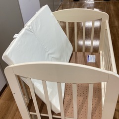 ベビーベッド【町田市再生家具】252331の画像