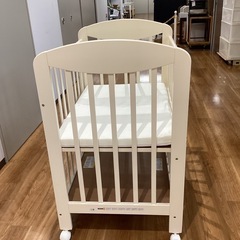 ベビーベッド【町田市再生家具】252331の画像