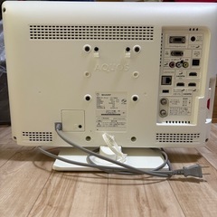 AQUOS液晶カラーテレビ19型の画像