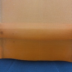 事務　椅子　オレンジの画像