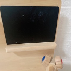 木製おままごとキッチンの画像