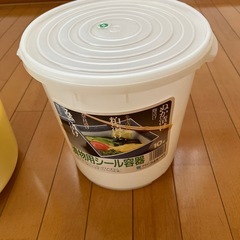 漬物樽　漬物石　漬物用シール容器の画像