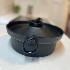 南部鉄器鍋の画像