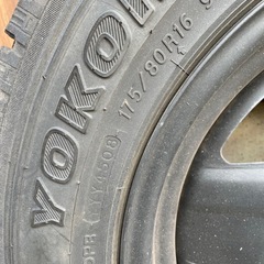 スタッドレスタイヤホイールセット　ジムニー　jb23 の画像