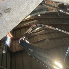 JB23W スズキ ジムニー 艶あり黒 ピアノブラック ボンネット　塗装品 少し凹みありの画像