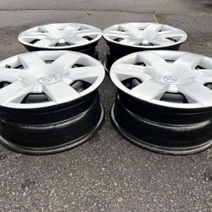 トヨタ ハイエース 純正 スチール ホイール4本セット 15インチ 15×6Jの画像