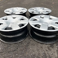 トヨタ ハイエース 純正 スチール ホイール4本セット 15インチ 15×6Jの画像
