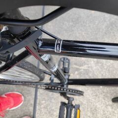 新品に近いロードバイク6段変速　Vブレーキ　ｻｲｽﾞ700X28C の画像