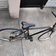 新品に近いロードバイク6段変速　Vブレーキ　ｻｲｽﾞ700X28C の画像