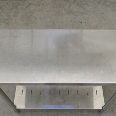 ≪zyt2549ジ≫ マルゼン ステンレス作業台 幅90cm 奥行40cm 高さ85cm 下段スノコ板 店舗/厨房/調理台/架台/設備/中古厨房機器/宮城県仙台市 71024-04の画像