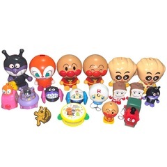 アンパンマン❤コロコロトランク おもちゃ付き　おもちゃ箱　ケースの画像