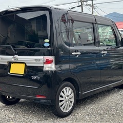 ALPINE7型ワイド　フルセグTV Bluetooth ETC タイヤバリ山　タントカスタム　後期の画像