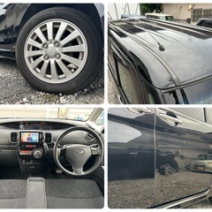 ALPINE7型ワイド　フルセグTV Bluetooth ETC タイヤバリ山　タントカスタム　後期の画像