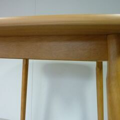 2-7　未使用/新品　アウトレット特価　ダイニングテーブル 75 × 75 cm オーク 天然木 突板 ナチュラルの画像