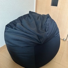 無印良品のビーズソファの画像