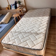 シングルベッドフレーム+マットレス
の画像