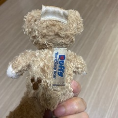 ダッフィー　ぬいぐるみバッチの画像