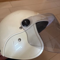 125cc以下用　ヘルメット　ホワイトの画像