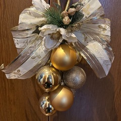 クリスマスツリー　スワッグ　リース　オーナメント2セットの画像