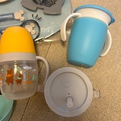 ベビー食器セット　　ほぼ未使用の画像