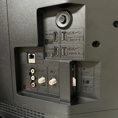 即日受渡❣️今年購入シャープ32型液晶テレビWチューナー 外付け録画可19500円の画像