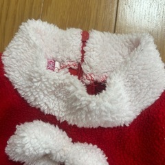 サンタ服90cmの画像