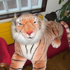 大型ぬいぐるみ　トラの画像