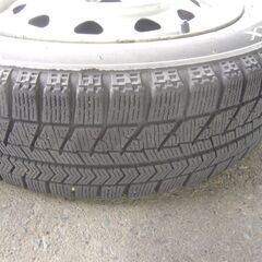 スタッドレスタイヤホイール 155/65R14 4本セット ブリジストン ブリザック バリ山 軽自動車 早い者勝ち 引き取り限定の画像