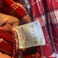 SPIRALGIRL 　赤チェックシャツの画像