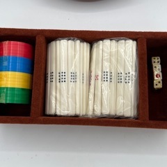 【新品未使用品】任天堂 役満 新象牙 麻雀牌 希少 昭和レトロ アンティークの画像