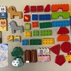 アンパンマン⭐︎ブロックワゴン　おまけ付きの画像