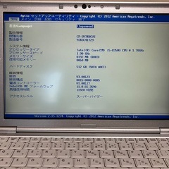 Let's note Win11 8世代i5/RAM8GB/SSD512GBの画像
