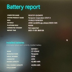 Let's note Win11 8世代i5/RAM8GB/SSD512GBの画像