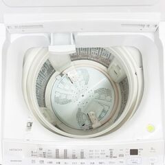 【1ヵ月保証付き】日立 ビートウォッシュ 洗濯機 8.0kg 2021年製 配送・設置込み！ KW0070の画像