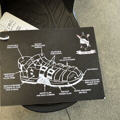 【新品未使用】SHAKA シャカ CHILL OUT SF EVA-12 ブラック 27.5cmの画像