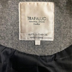 コート　アウター　洋服  　ZARA  S sizeの画像