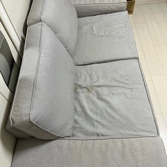 2人掛けソファ　0円の画像