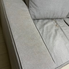 2人掛けソファ　0円の画像