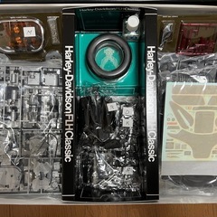 タミヤ ハーレーダビットソン ブラックスペシャル 1/6 プラモデルの画像