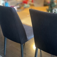 【中古】ダイニングチェア2脚の画像