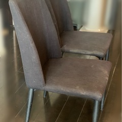 【中古】ダイニングチェア2脚の画像