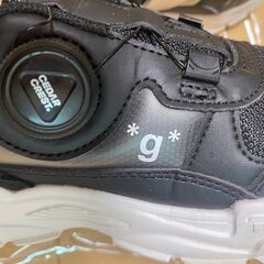 [セダークレスト] スニーカー ダイヤルgrin CC-3125 キッズ 20cm ブラックの画像