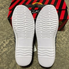 【未使用】作業用上履き 27cm（小さめ） グレーの画像